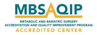 Metabolic and Bariatric Surgery Accreditation and Quality Improvement Program